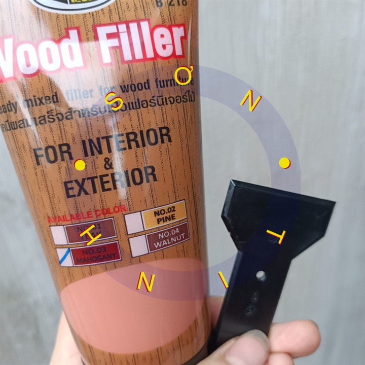 [tuýp 250g] Bột trét vết nứt gỗ , Bột trám gỗ WOOD FILLER Bosny