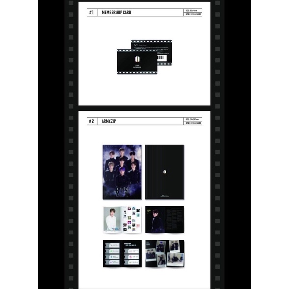 GIÁ YÊU THƯƠNG 🔥 BTS 6TH ARMY MEMBERSHIP KIT : ARMY ZIP - KHÔNG BAO GỔM MEMBERSHI