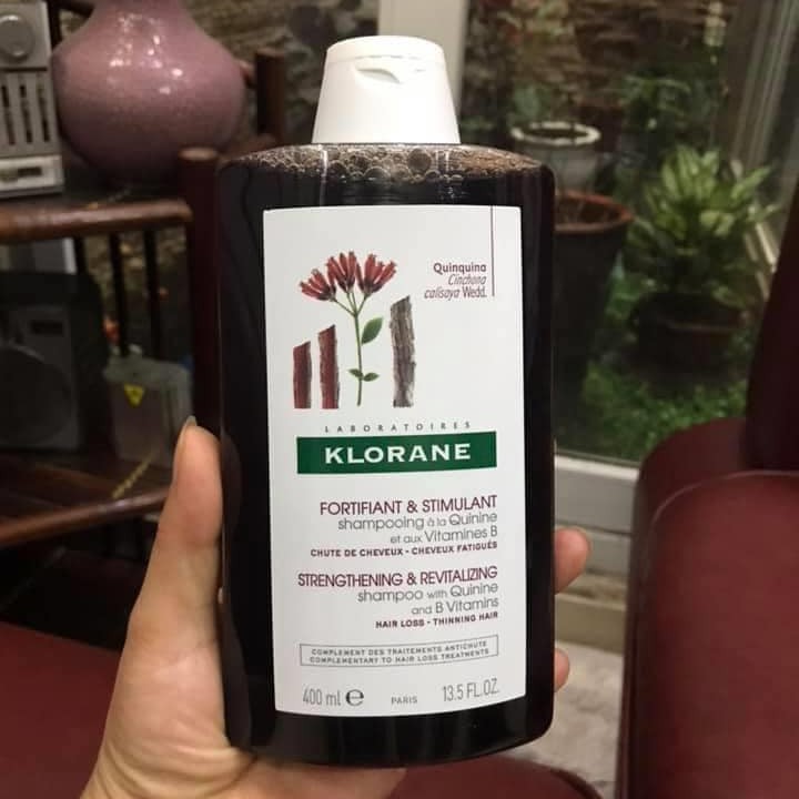 MẪU MỚI - Dầu Gội Đầu Chống Rụng Tóc Klorane Pháp 400ML - BỘ GỘI XẢ KÍCH THÍCH MỌC TÓC