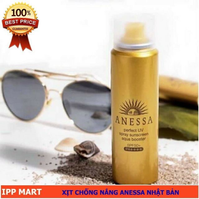 Xịt chống nắng bảo vệ hoàn hảo Anessa Perfect UV Sunscreen Skincare Spray 60g