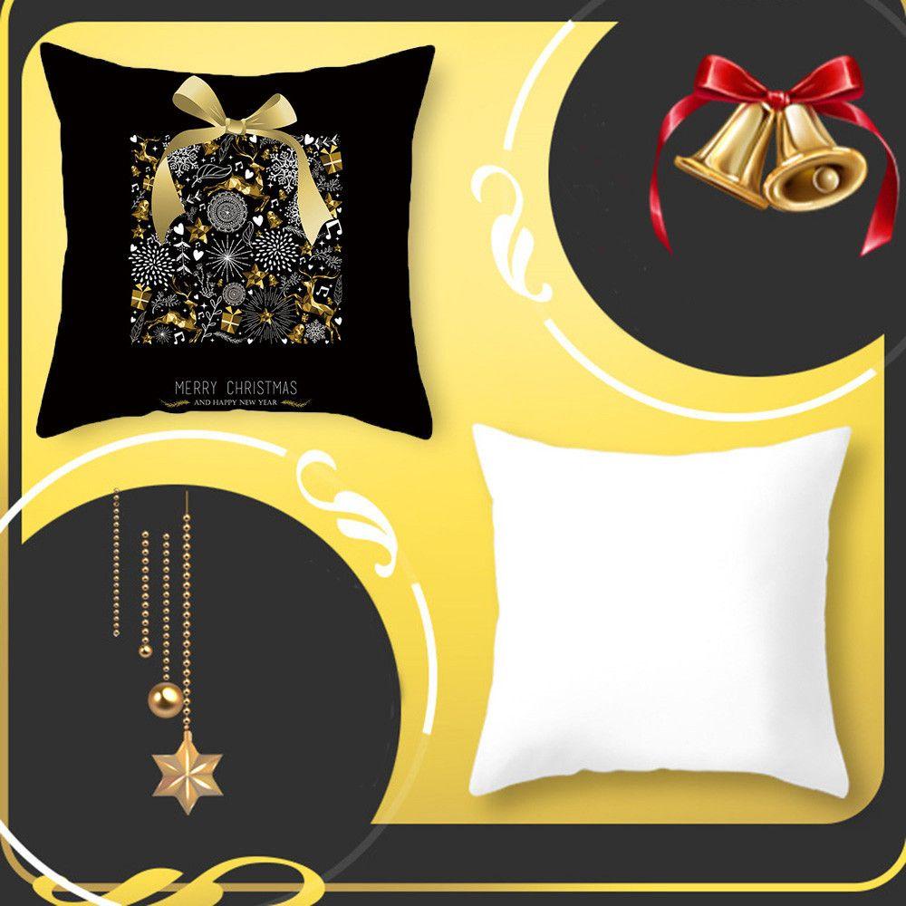 Vỏ Gối Vuông Họa Tiết Giáng Sinh