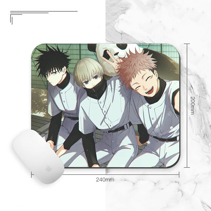 Miếng di chuột in hình CHÚ THUẬT HỒI CHIẾN miếng lót chuột miếng để chuột JUJUTSU KAISEN anime chibi
