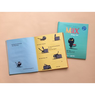 Sách - Mèo Max Dũng Cảm