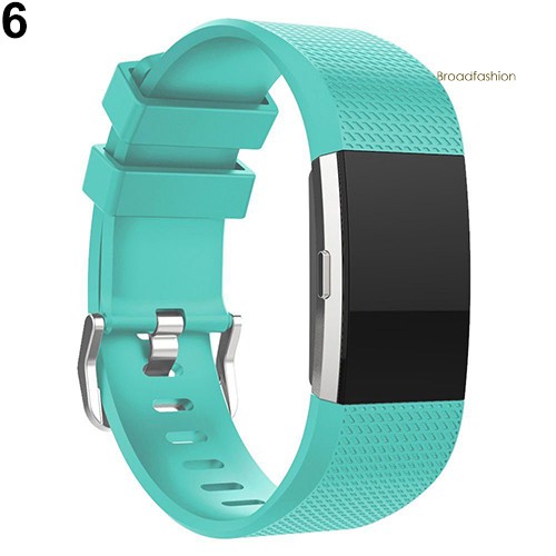 Dây Silicone Thay Thế Cho Đồng Hồ Fitbit Charge 2