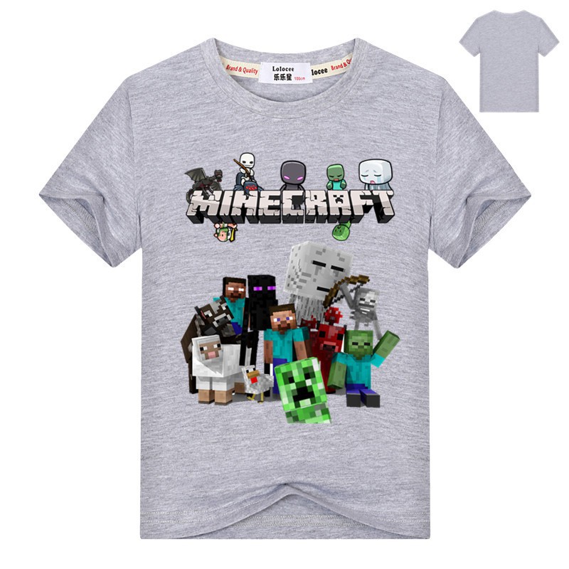 [Mã FASHIONCB154 giảm 10K đơn bất kỳ ] Áo thun Minecraft Steve Creeper inside