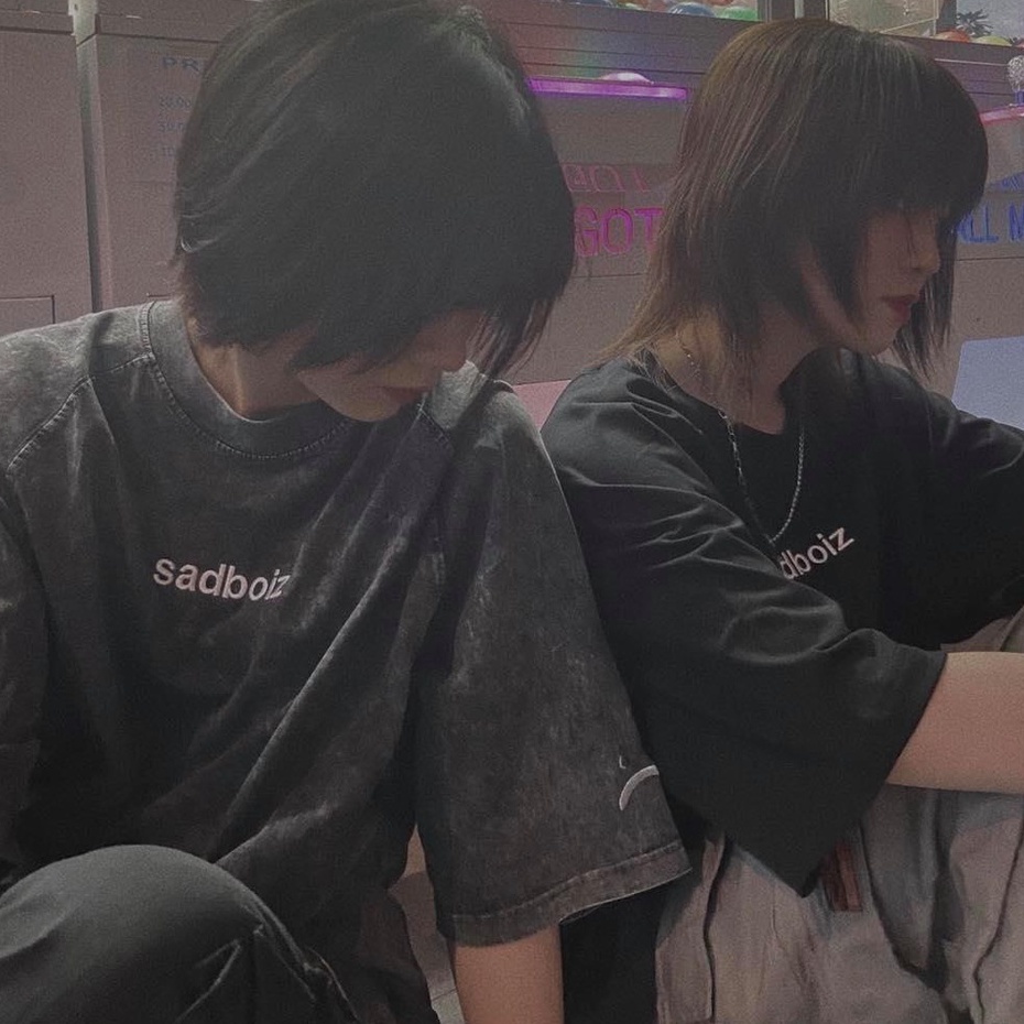 Áo thun wash sad boiz nam nữ chất thun cotton cao cấp