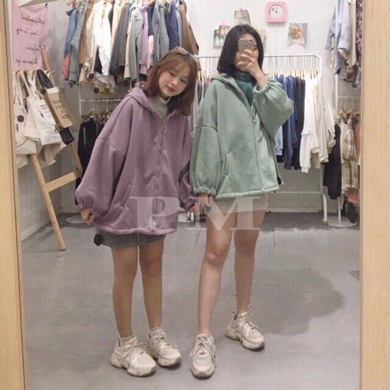 ÁO NỈ KHOÁ TRÒN TAY BOM | BigBuy360 - bigbuy360.vn