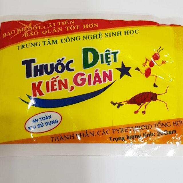 THuốc Diệt Kiến Gián ( gói 20g)