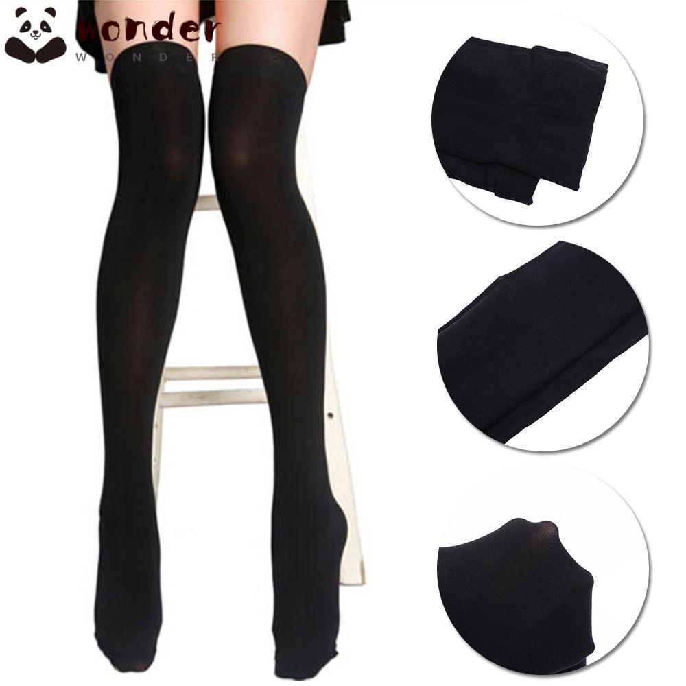 Vớ dài qua gối co giãn nhiều màu thời trang chất lượng cao cho nữ
