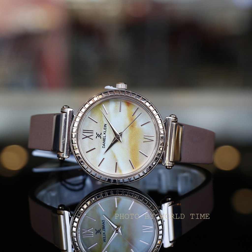 Đồng Hồ Nữ Daniel Klein DK12071-2 [ Chính Hãng Full Box ] Chống Nước , Dây da