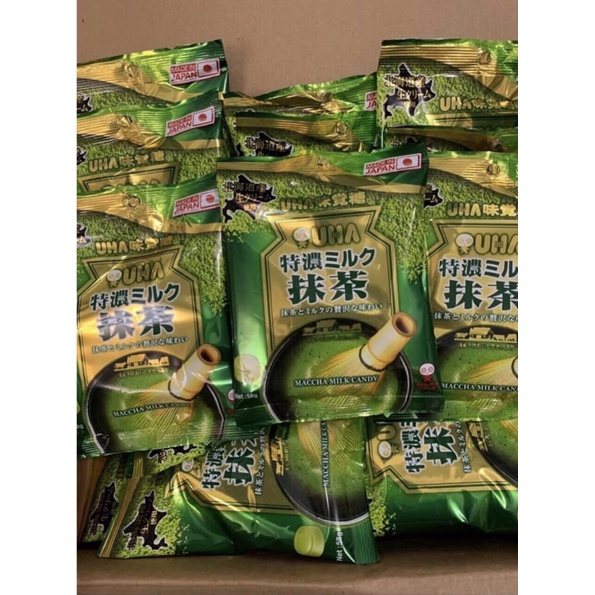 KẸO TRÀ XANH UHA NHẬT BẢN - GÓI 58GR