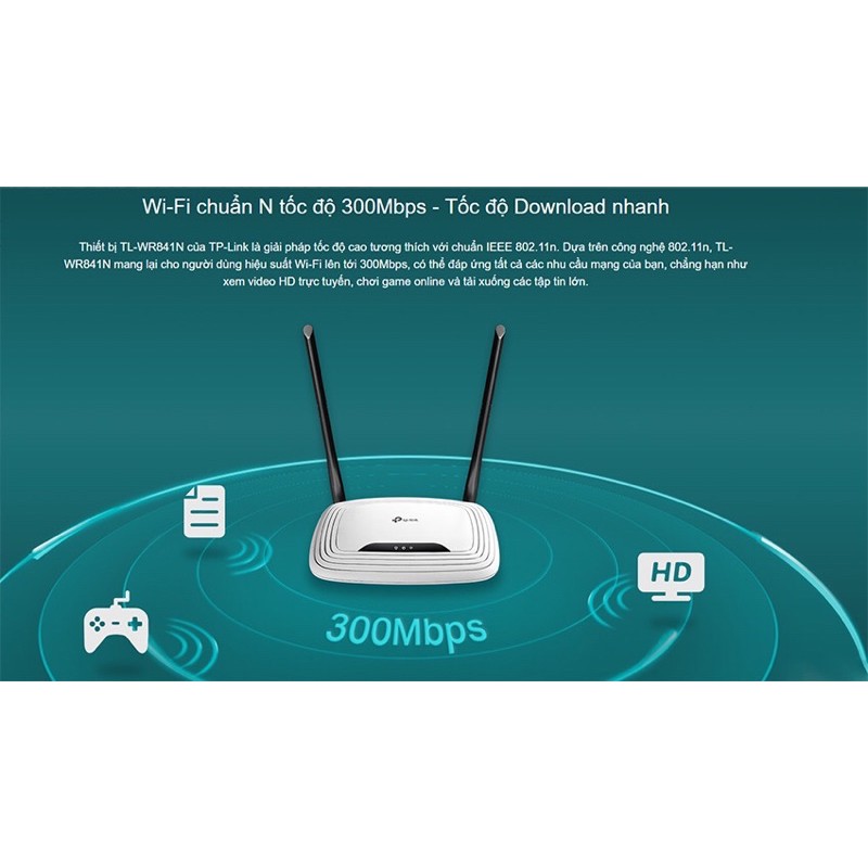 Bộ Phát WiFi TP Link 841N | BigBuy360 - bigbuy360.vn