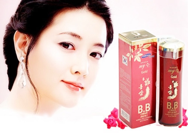 KEM NỀN HỒNG SÂM MY GOLD KOREA RED GINSENG BB CREAM 50ML