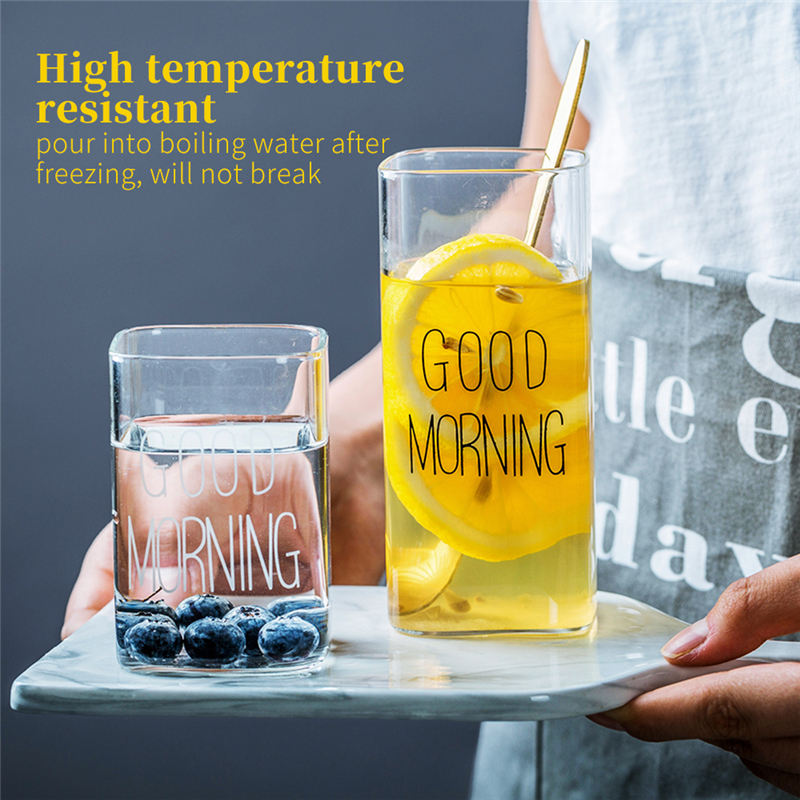 Ly Thủy Tinh Uống Trà / Cà Phê Đa Năng 400ml