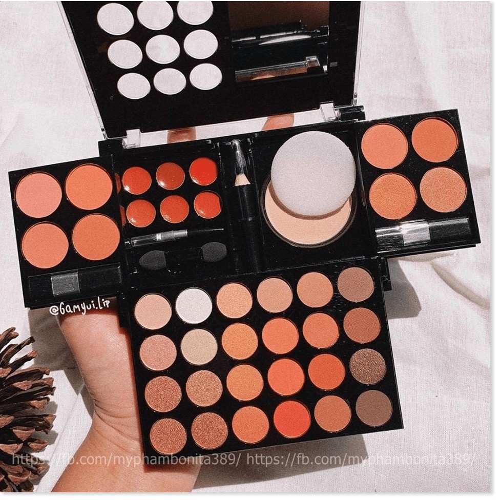 [Mã chiết khấu giảm giá mỹ phẩm chính hãng] Bộ Kit Trang Điểm Sivanna Colors Makeup Palette