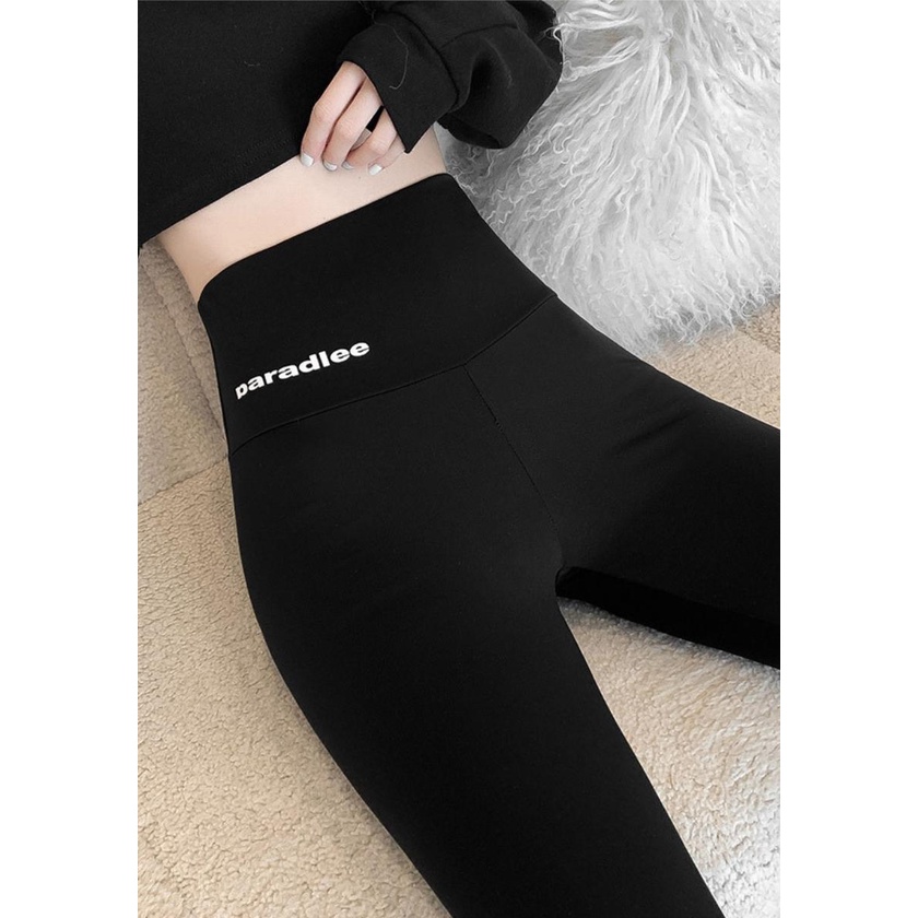 Quần legging nữ dài cạp cao bigsize cao cấp nâng mông QL01 LAVARA
