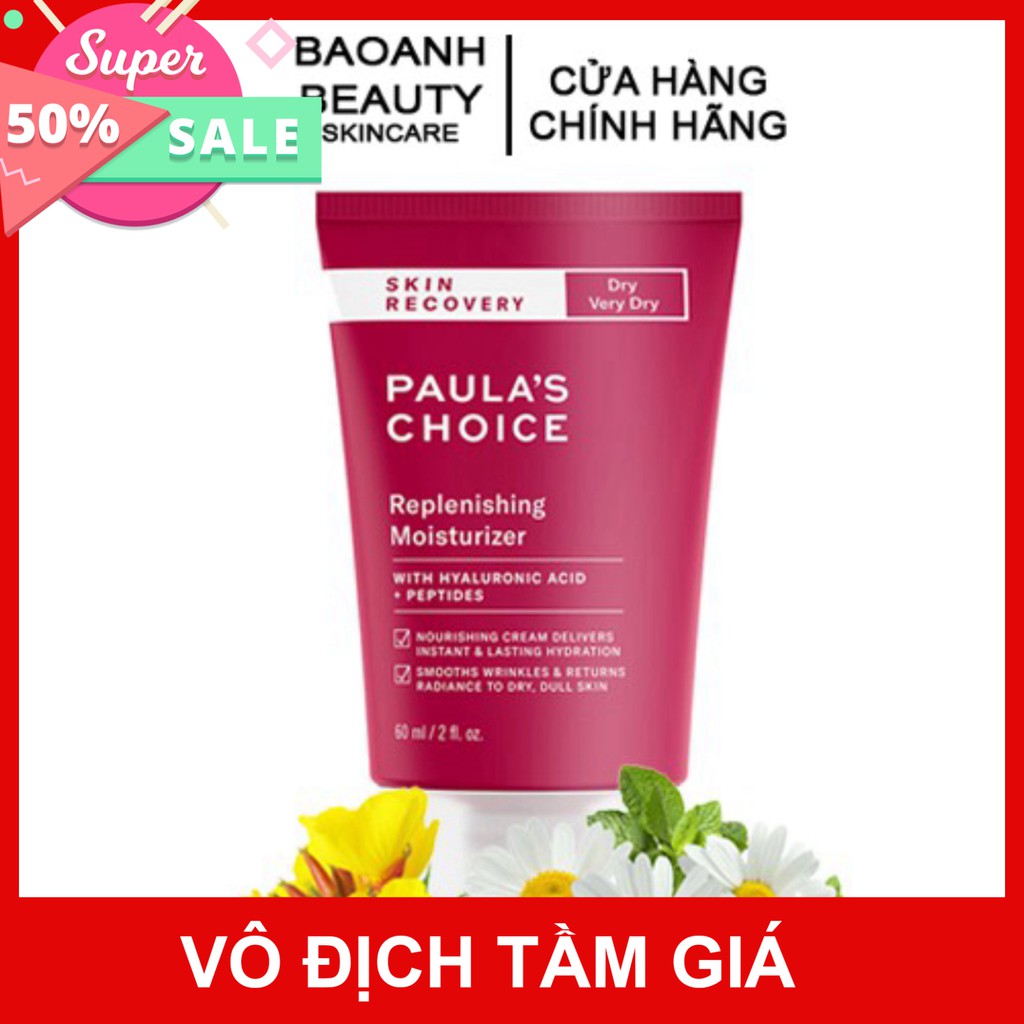 Kem dưỡng ẩm ban đêm Paula's Choice Skin Recovery Replenishing Moisturizer 60ml 1860 date tháng 4/2022