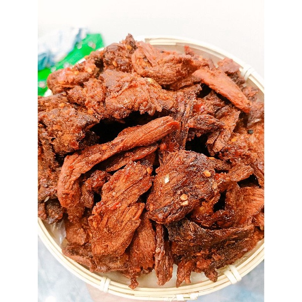 1 Ký Khô Bò Miếng To Giòn Rụm