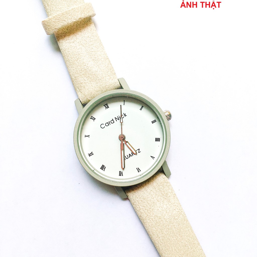 ĐỒNG HỒ NỮ ULZZANG DÂY DA KÈM ẢNH THẬT | BigBuy360 - bigbuy360.vn