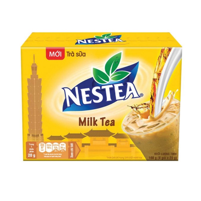 Trà Sữa Nestea (8 Gói x 20g)