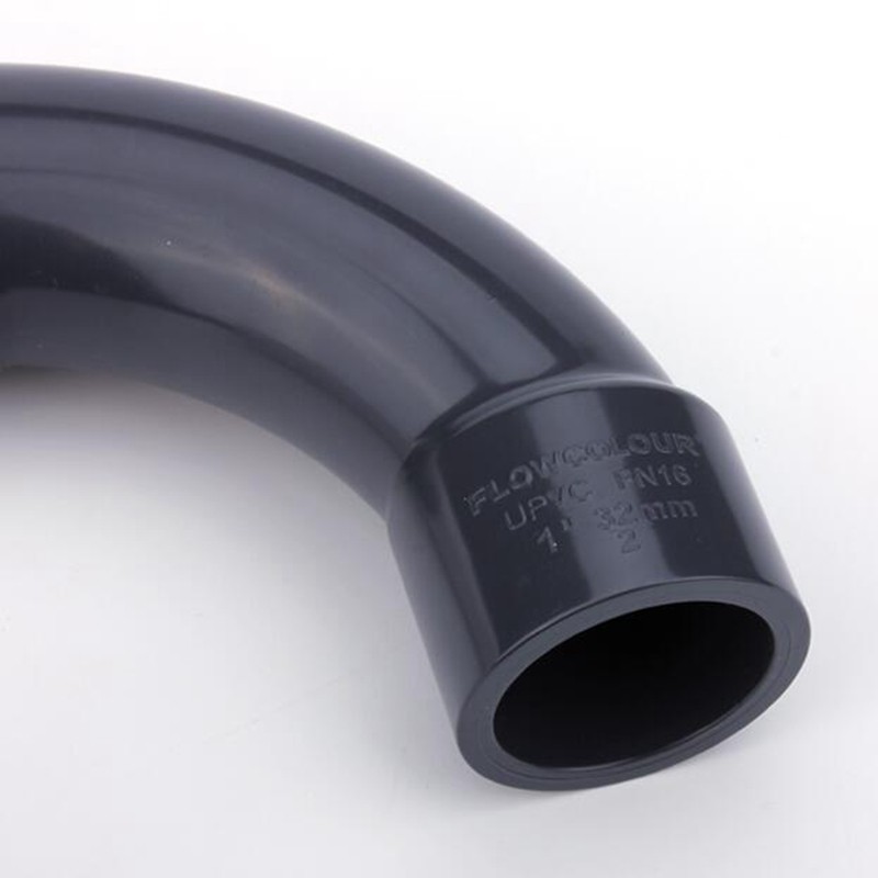 1 Đầu Nối Ống Nước 20-63mm Bằng PVC 90 Độ Tiện Dụng