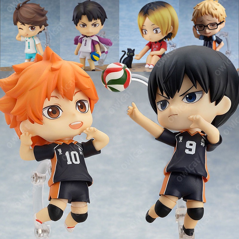 Mô hình nhân vật anime Anime Haikyuu Hinata Shōyōyōyama Tobio  Nendoroid kích thước 10cm độc đáo