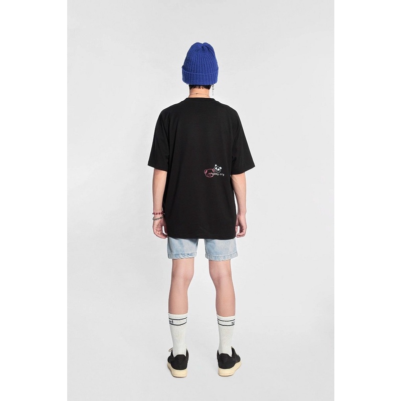 Áo thun Sadboiz Teddycry Typo Tee phong cách unisex vải cotton dày mịn full tag Thời trang Unisex HCM AL226