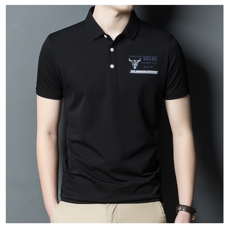CÓ 5 MÀU ÁO THUN POLO NAM TAY NGẮN CỔ TRỤ MẪU MỚI HOT TREND MÃ SỐ 18