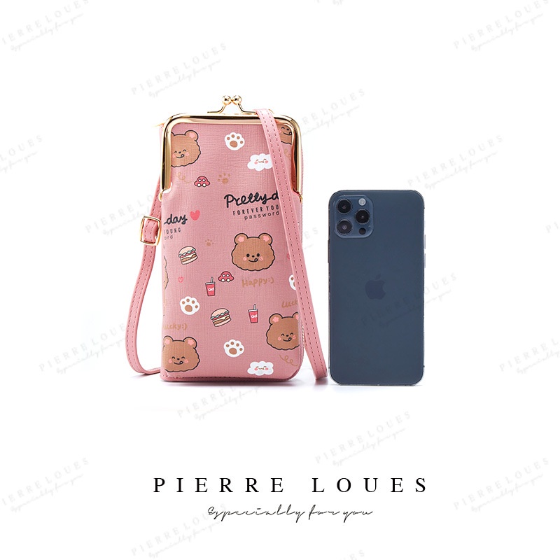 [FREESHIP] Ví bóp nữ Forever Young mẫu đứng hình gấu tách rời được, vừa điện thoại smartphone phù hợp đi chơi - FY85015