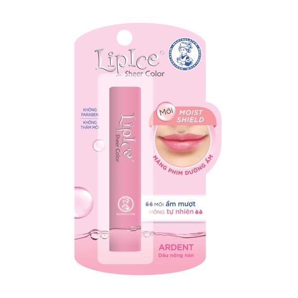 Son Dưỡng Màu Tự Nhiên LipIce Ardent Hương Dâu - Sheer Color Ardent - 2,4g