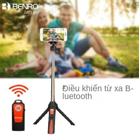 Gậy chụp ảnh tự sướng của điện thoại di động Benro mk10 Bluetooth điều khiển từ xa không dây Máy selfie đa năng giá b