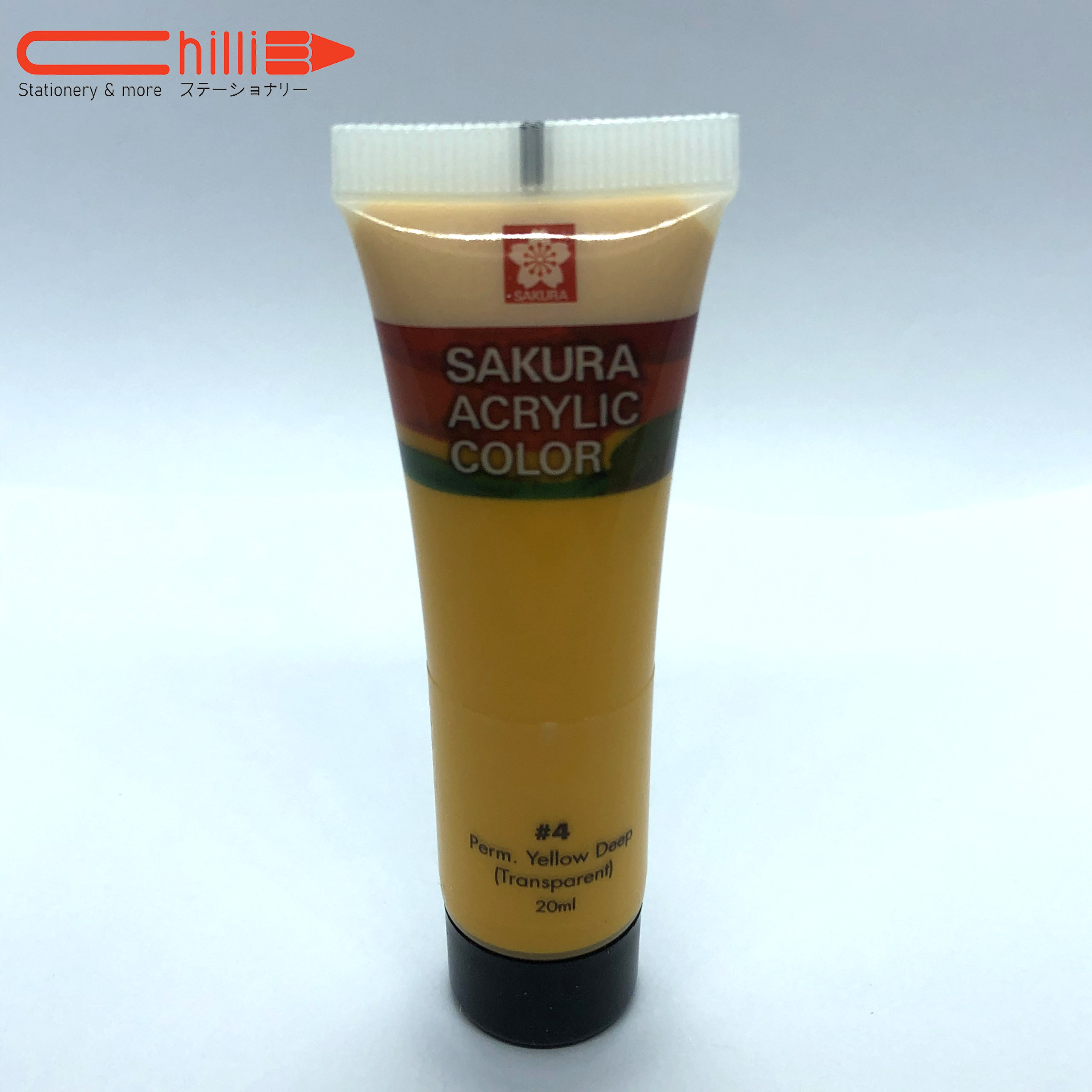 Sakura - Màu Acrylic 20ml - Permanent Yellow Deep