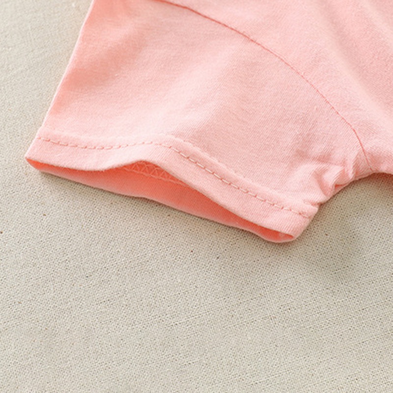 Áo thun tay ngắn và quần ngắn cho bé trai và bé gái