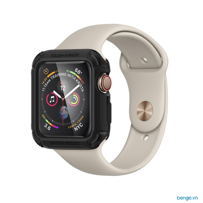 [Mã 267ELSALE hoàn 7% đơn 300K] Ốp Apple Watch Series 4 44mm SPIGEN Tough Armor