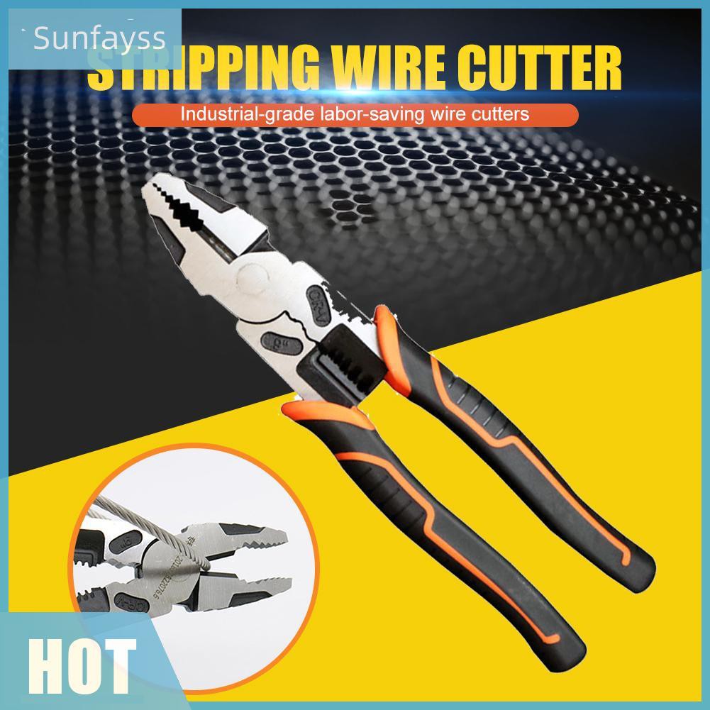 SF Kìm Cắt Dây Điện Mũi Dài Chuyên Dụng Tiện Lợi