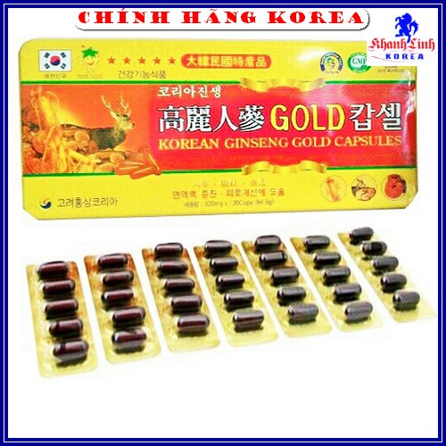 Viên Đạm Hồng Sâm Hàn Quốc Tổng Hợp, Hộp 120 viên