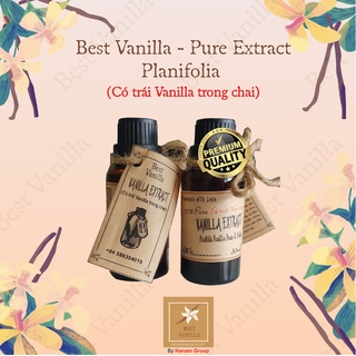 Tinh chất VANILLA Planifolia 100% nguyên chất - Chai 30 ml