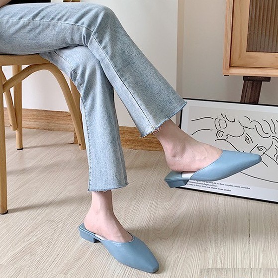 [Xả Kho] Dép Sục Nữ 5 Màu Cực Xinh Đế Cao 1 Phân_Hàng Quang Châu