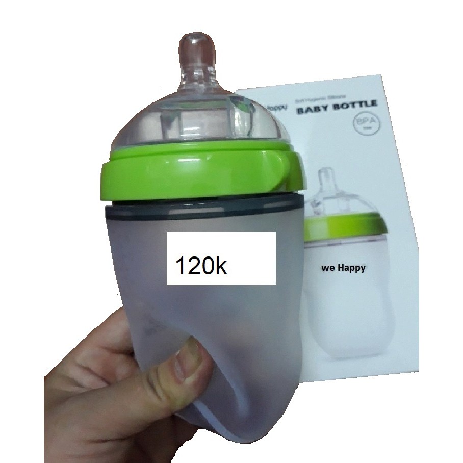 Bình Sữa we happy dung tích 220ml