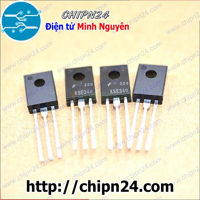 [2 CON] Transistor KSE340 TO-126 NPN 500mA 300V (340)