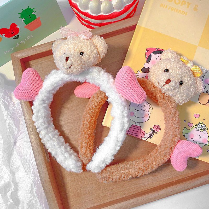 Băng đô cài đầu gấu dễ thương T24