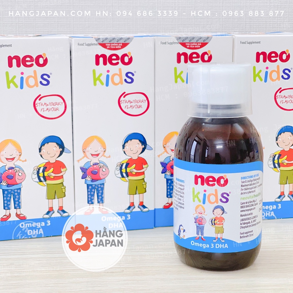 Dầu cá Omega 3 DHA Neo Kids 150ml
