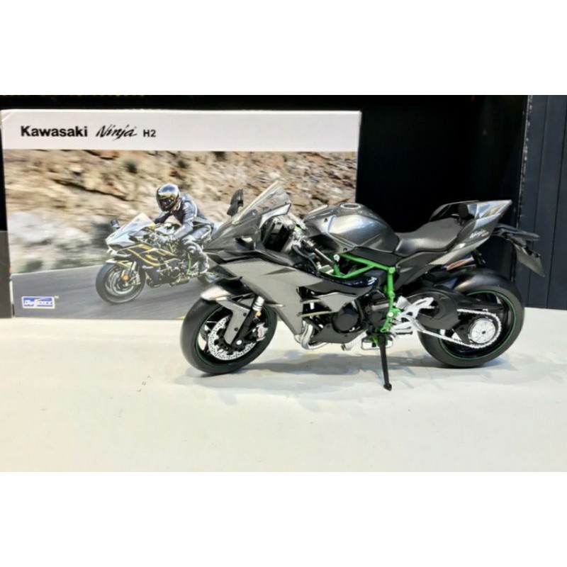 Mô hình Kawasaki Ninja H2 tỉ lệ 1/12 đã hoàn thiện