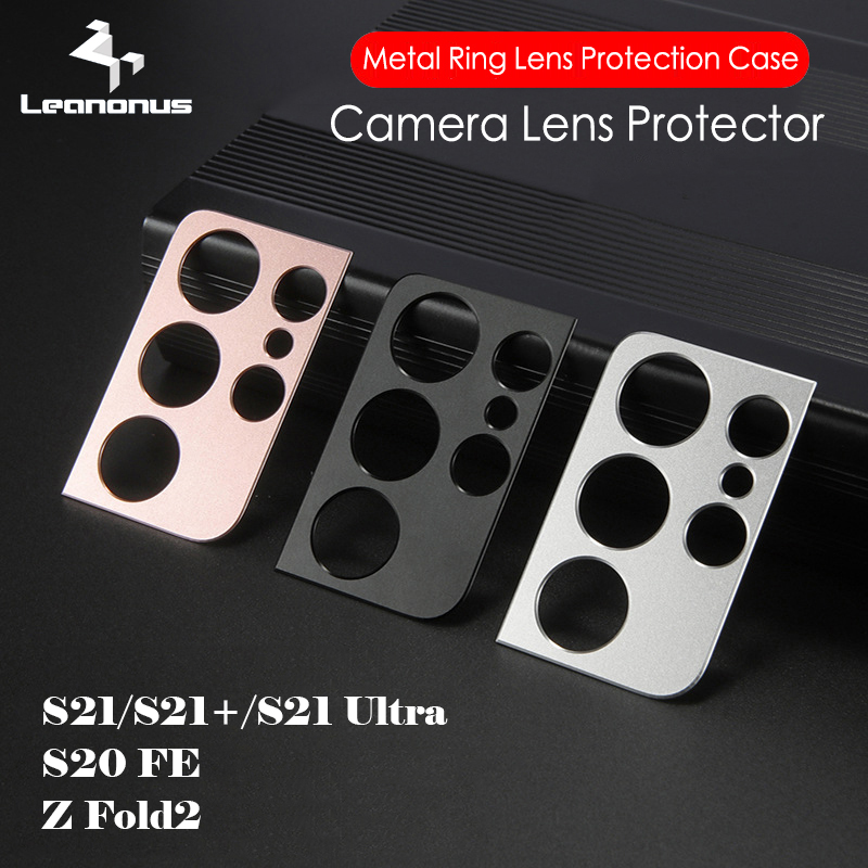 Miếng dán kim loại bảo vệ ống kính máy ảnh chống trầy cho Samsung S21 S21 + NOTE 20 S20 +