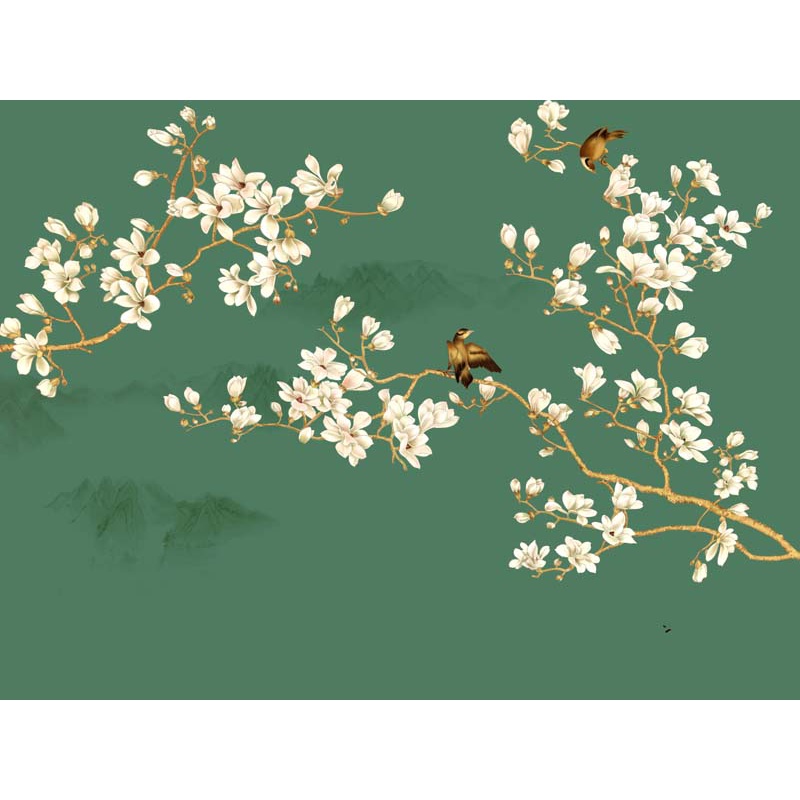 Tranh Dán Tường Phong Cách Đông Dương độc đáo, sáng tạo