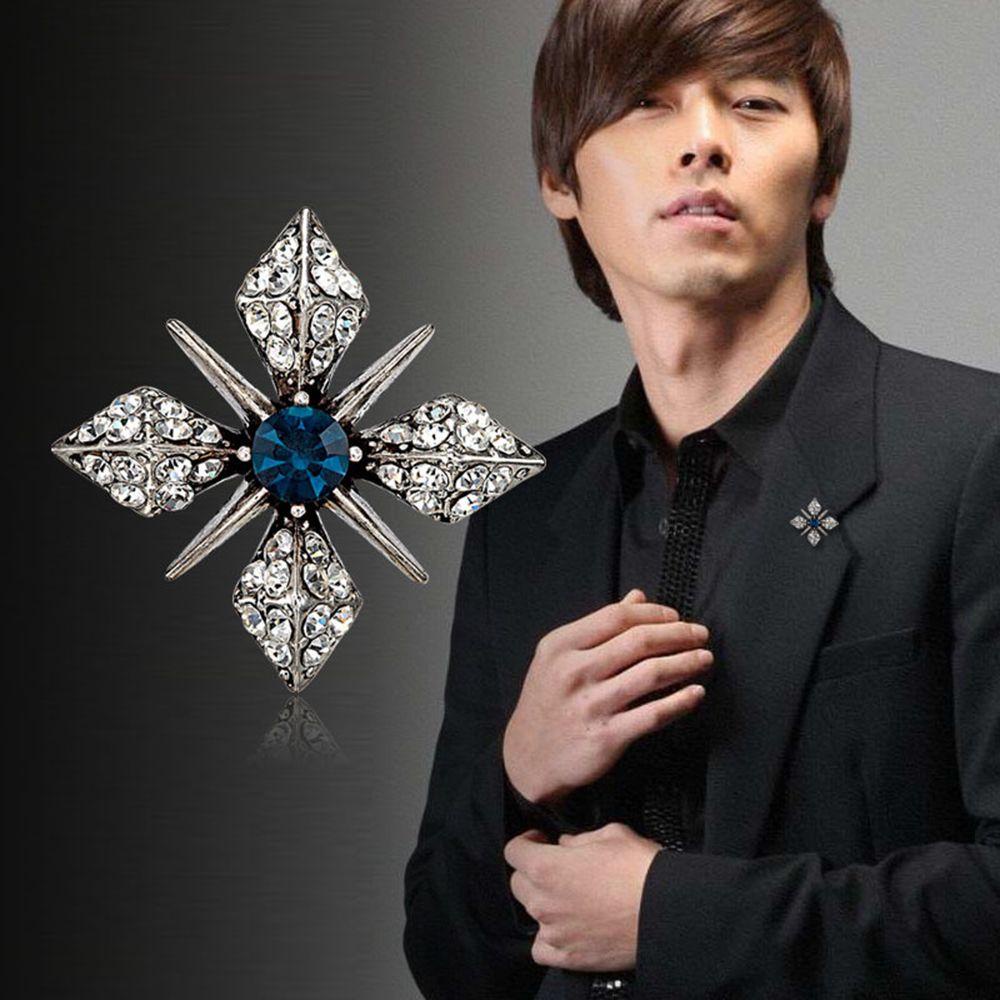 Huy Hiệu Cài Áo Hình Thánh Giá Sang Trọng Cho Nam