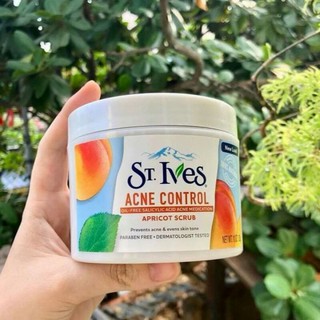 Tẩy tế bào chết st ives dịu nhẹ hương mơ