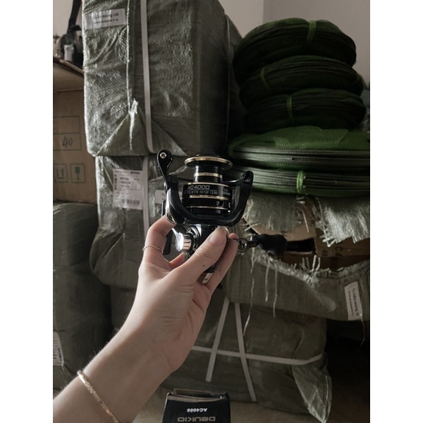 Máy câu cá kim loại DEUKIO siêu  bền đẹp