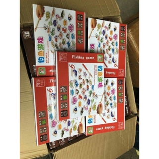 [Free ship] Bộ câu cá gỗ