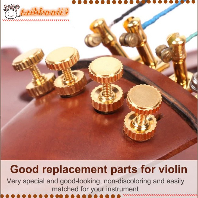 Sản phẩm mới bán chạy nhất Violin Fine Tuners Stainless Steel Adjusters Musical Instrument Accessories